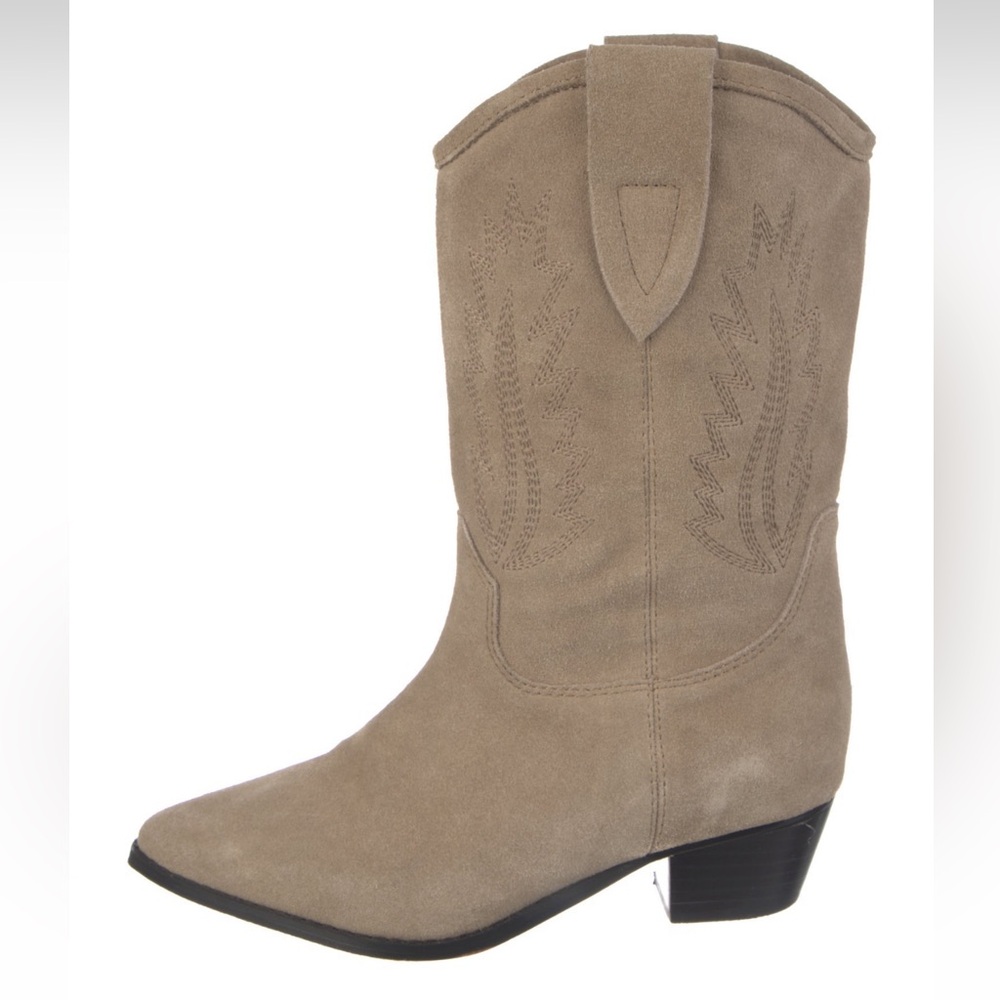 Isabel Marant suede Duerto leather western Boots US9 EUE41 - Picture 5 of 10